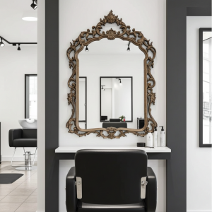 Grande specchio con cornice in stile 1700 francese