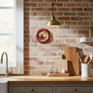 Piatto antico in legno dipinto ad olio