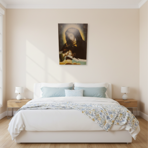 Icona russa antica quadro religioso