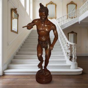 statua fusione in bronzo grandezza naturale