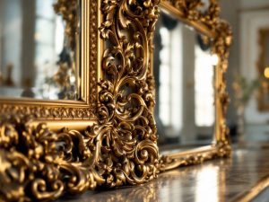 Cornici specchi stile tardo barocco