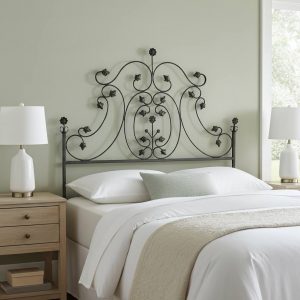 Testata letto in ferro battuto